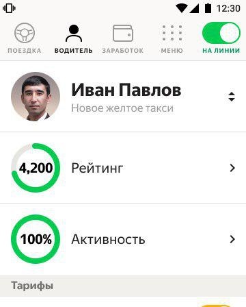 Как узнать рейтинг пассажира или водителя в Яндекс Такси